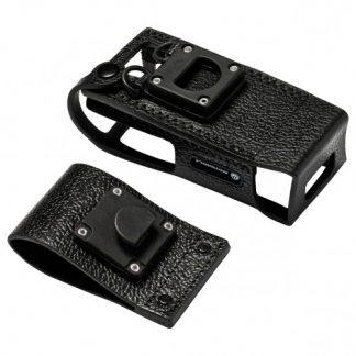 Motorola PMLN7268 MTP8000Ex Hard Leather Carry Case 3" Belt Loop