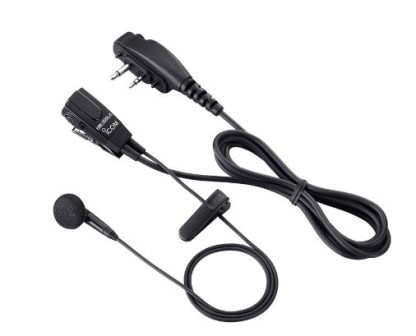 Icom HM-166LA Earpiece w/ Lapel Microphone