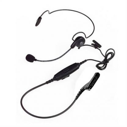 Motorola DP4400e & DP4800e Ultra Light Headset With Combi PTT & Boom Microphone
