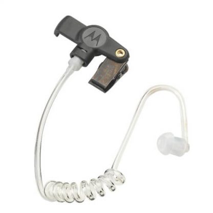 Motorola RLN6232 CP476, CB Pro Plus, DEP450 & GP3188 Replacement Rubber Eartip and Acoustic Tube (Black)