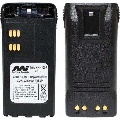 Aftermarket HNN9009AR 2300mAh NiMH Battery For Motorola GP328 GP338