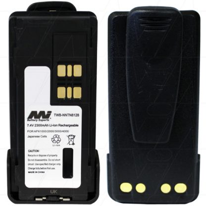 Aftermarket NNTN8128BR 2300mAh Lithium Battery For Motorola APX2000
