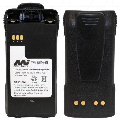 Aftermarket NNTN9858 2500mAh NiMH IMPRES Battery For Motorola XTS2500