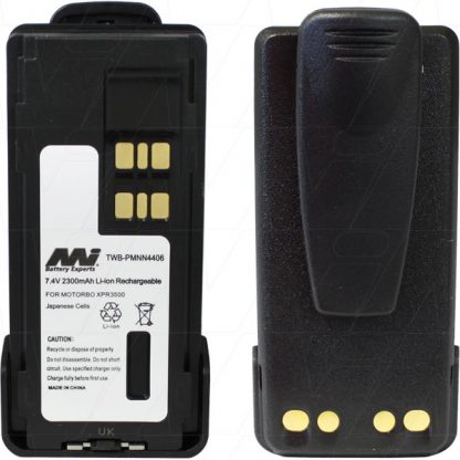 Aftermarket PMNN4406BR 2300mAh Lithium Battery For Motorola DP2400e DP2600e