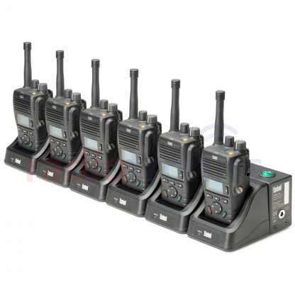 Entel DX485U 6 Pack With 6-Way Charger