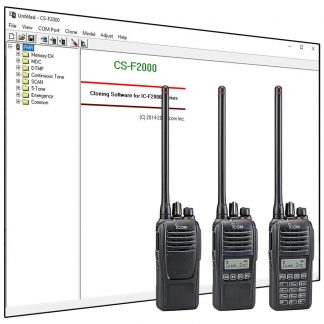Icom IC-F2000 Programming Software