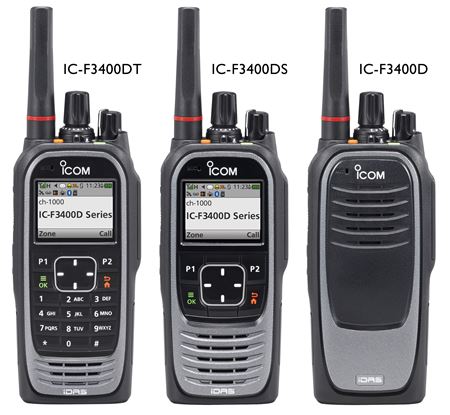 Icom IC-F3400D & Icom IC-F4400D