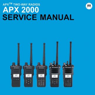 Motorola APX 2000 Service Manual