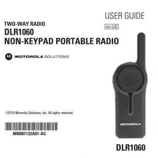 Motorola DLR User Guide