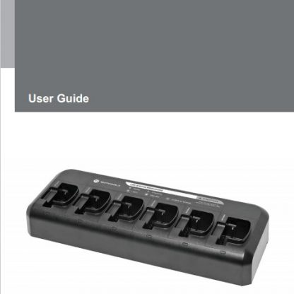 Motorola Multi-Unit Charger User Guide