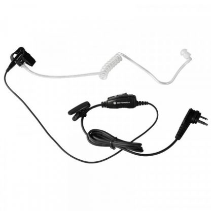 Motorola HKLN4601 DLR1060 Single-Wire Covert Tube Security Earpiece