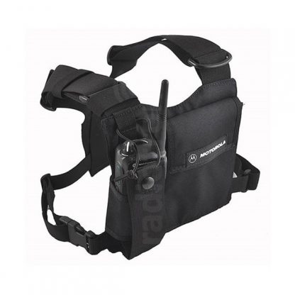Genuine Motorola Two Way Radio Security Police Waistcoat & Chest Pack