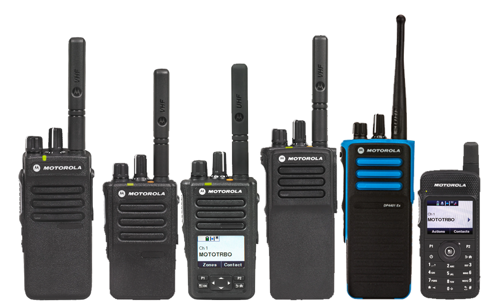 Motorola Mototrbo Two-way Radio Lineup