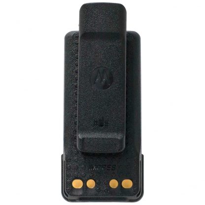 Motorola MOTOTRBO Vibrating Battery & Belt Clip Bundle