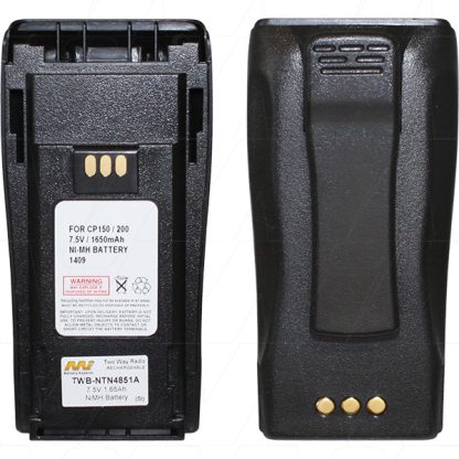 Motorola NNTN4851 Compatible DEP450, GP3188 & GP3688 NiMH 1650mAh Battery
