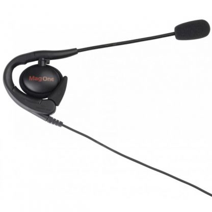 Motorola PMLN4444 CP476, CB Pro Plus, DEP450 & GP3188 Earpiece With Boom Mic & Tie-Clip PTT