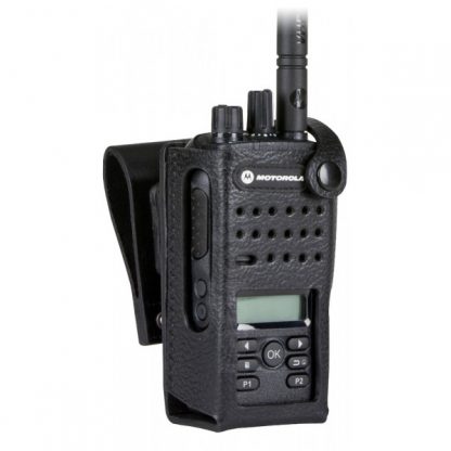 Motorola PMLN5865 Hard Leather Carry Case With 3" Swivel Belt Loop (DP2600E)