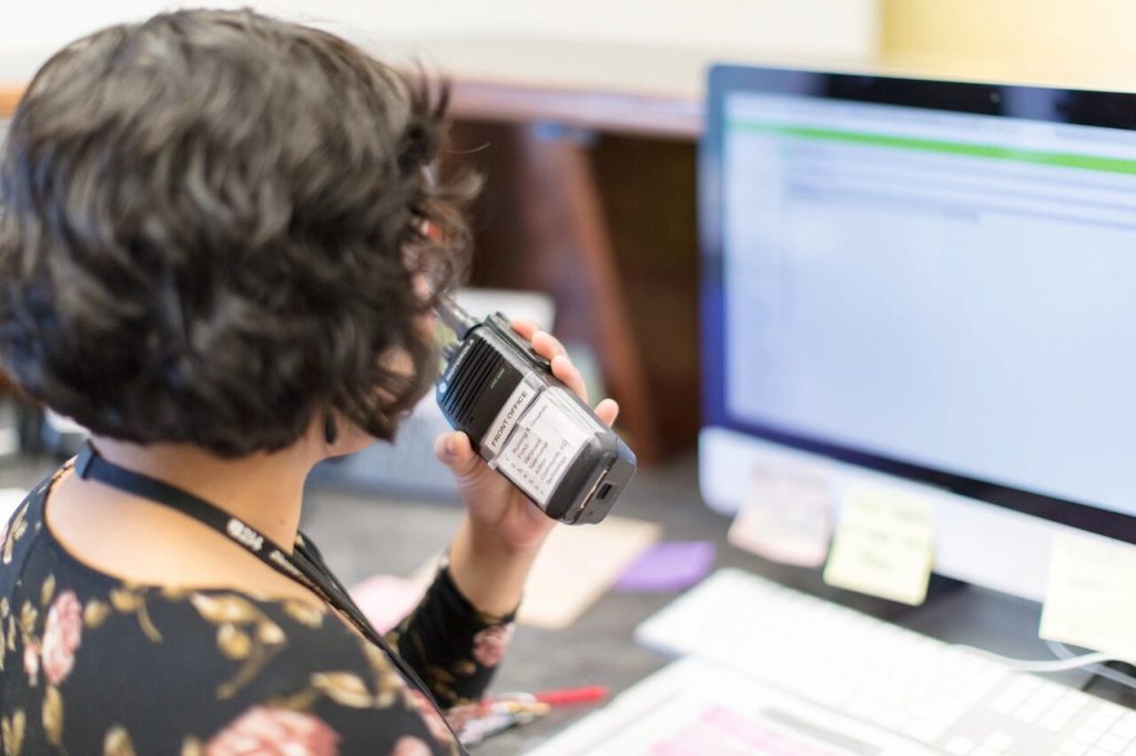 School Office Radio
